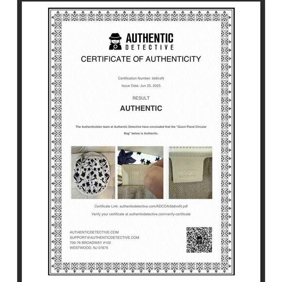 GUCCI 171295 Flora Wave Hobo Bag - Picture 15 of 16